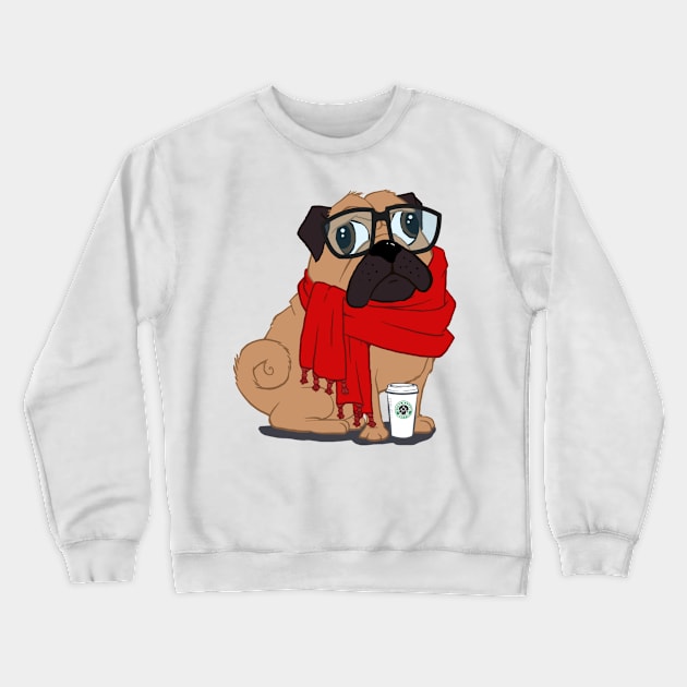 Starbarks Crewneck Sweatshirt by AnaKing